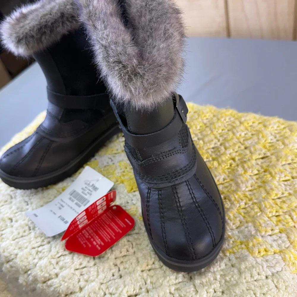 LL Bean Rangeley Pac Boot Mid Waterproof Insulated Black Winter Boots Women 6 - Picture 10 of 16